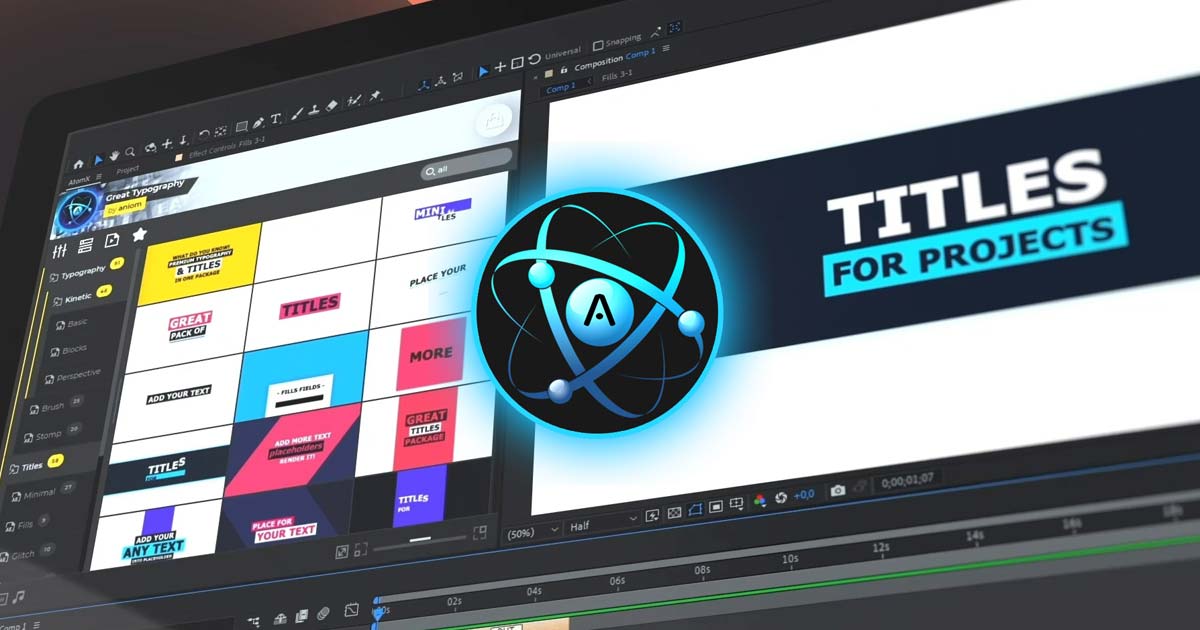 A Free Extension for After Effects & Premiere Pro | AtomX